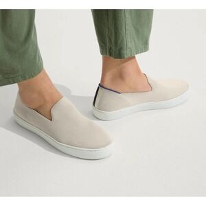 Rothy's Original Slip On Sneaker Sand Beige Sz 8.5 Neutral Comfort Ecofriendly